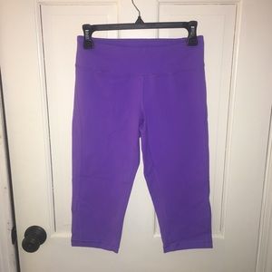 Purple leggings